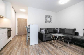ALURE RESIDENCES 1 & 24h self check-in, free parking in front of the apartment building, new building, terrace, cafe with breakfast in the apartment building, next to the aqua park